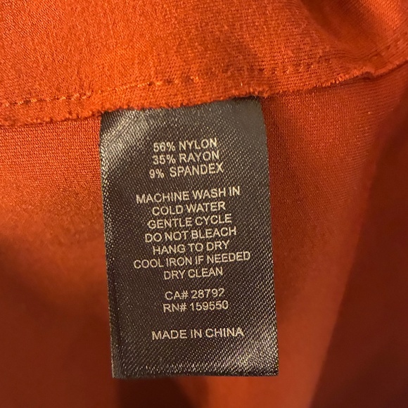 Carolina Belle Montreal Burst Orange Cardigan Jacket - Picture 6 of 8